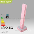 Rechargeable Button LED Plastic Desk Lamp